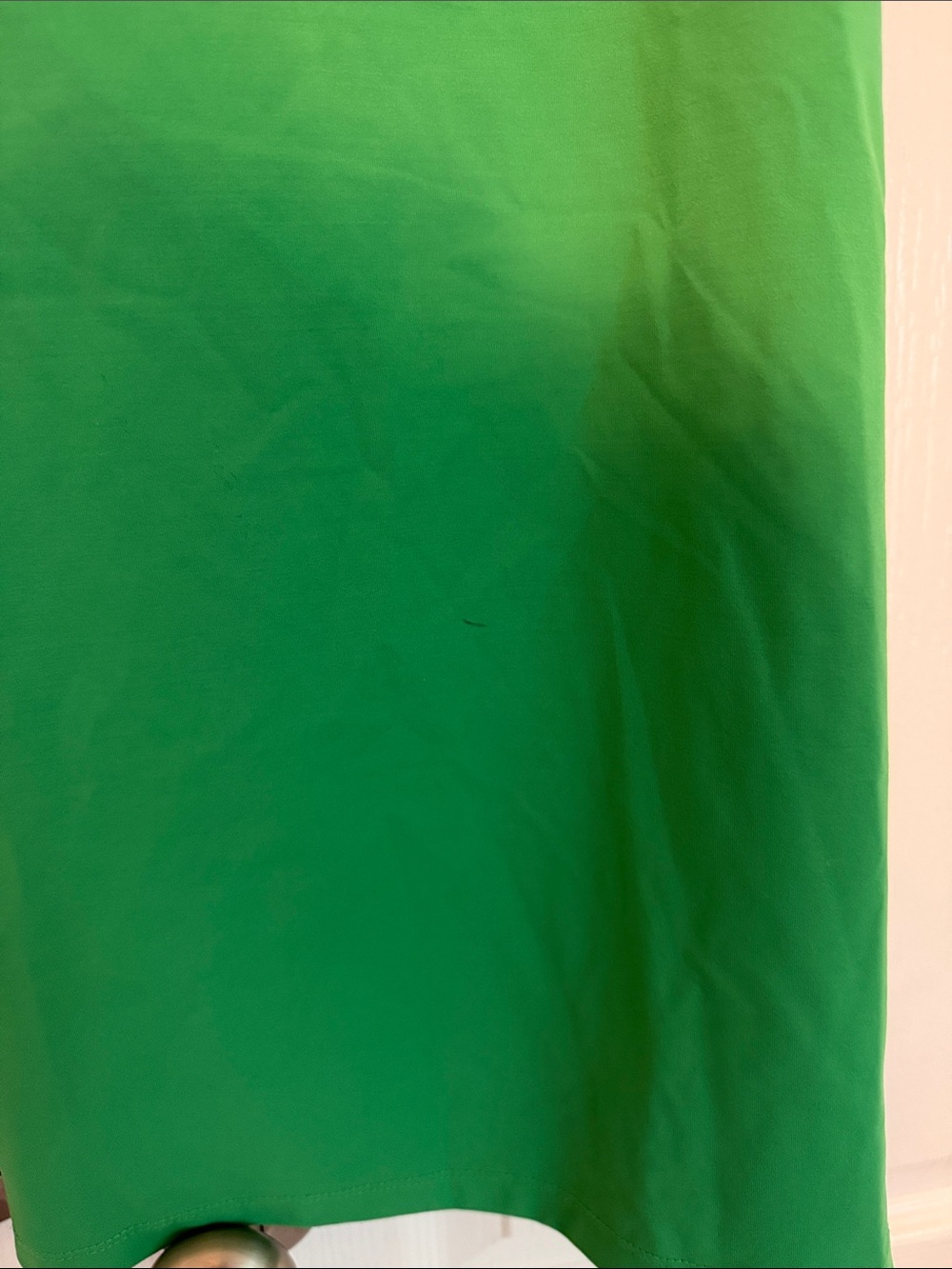 Athleta Size Med Green Spaghetti adjustable Strap built in bra athletic dress - Picture 4 of 6